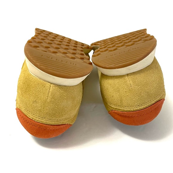 Everlane Womens Suede Low Top Tread Trainer Sneaker Golden/Yellow Size  6.5 - Picture 8 of 10